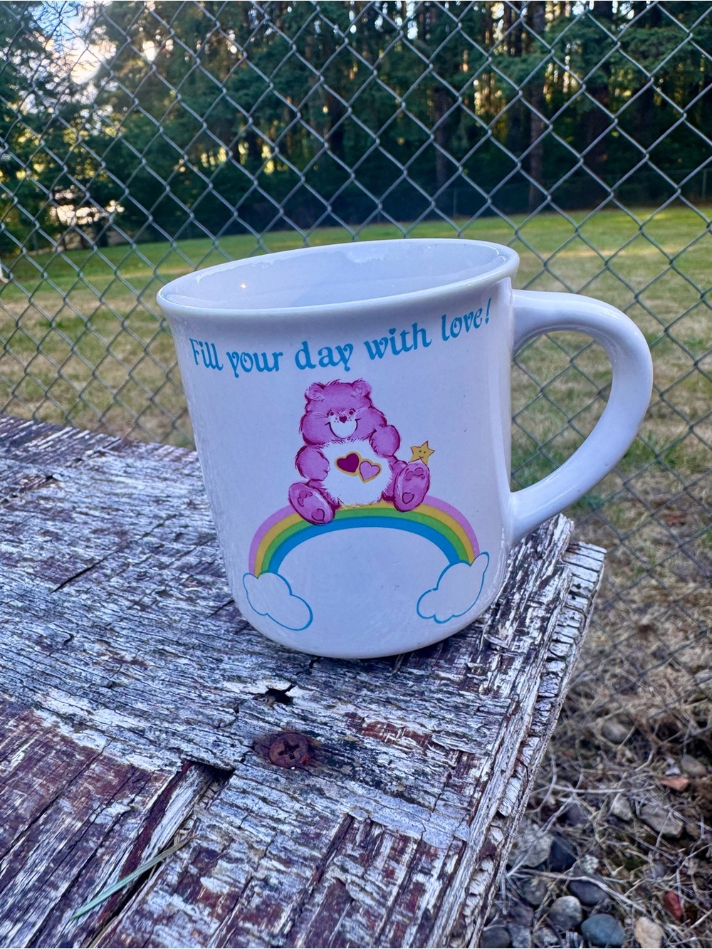 Vintage Care Bears Coffee Mug